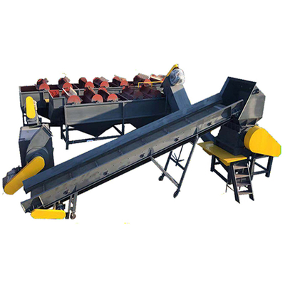 1000kg/H linha de lavagem de reciclagem plástica filme agrícola que recicla a máquina de lavar