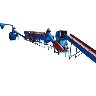 1000kg/H produção de esmagamento do modelo 1000 e de limpeza automática PP/PE que esmaga a linha de lavagem