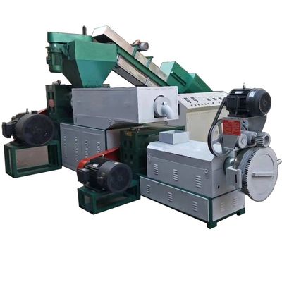 Desperdice a linha pelota da peletização do PVC do pneumático do granulador da costa que faz a máquina