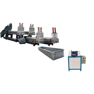 Linha plástica linha de reciclagem plástica da peletização do PVC da granulação