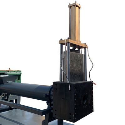 Cambiador hidráulico da tela da única placa para o filtro plástico do derretimento da extrusão